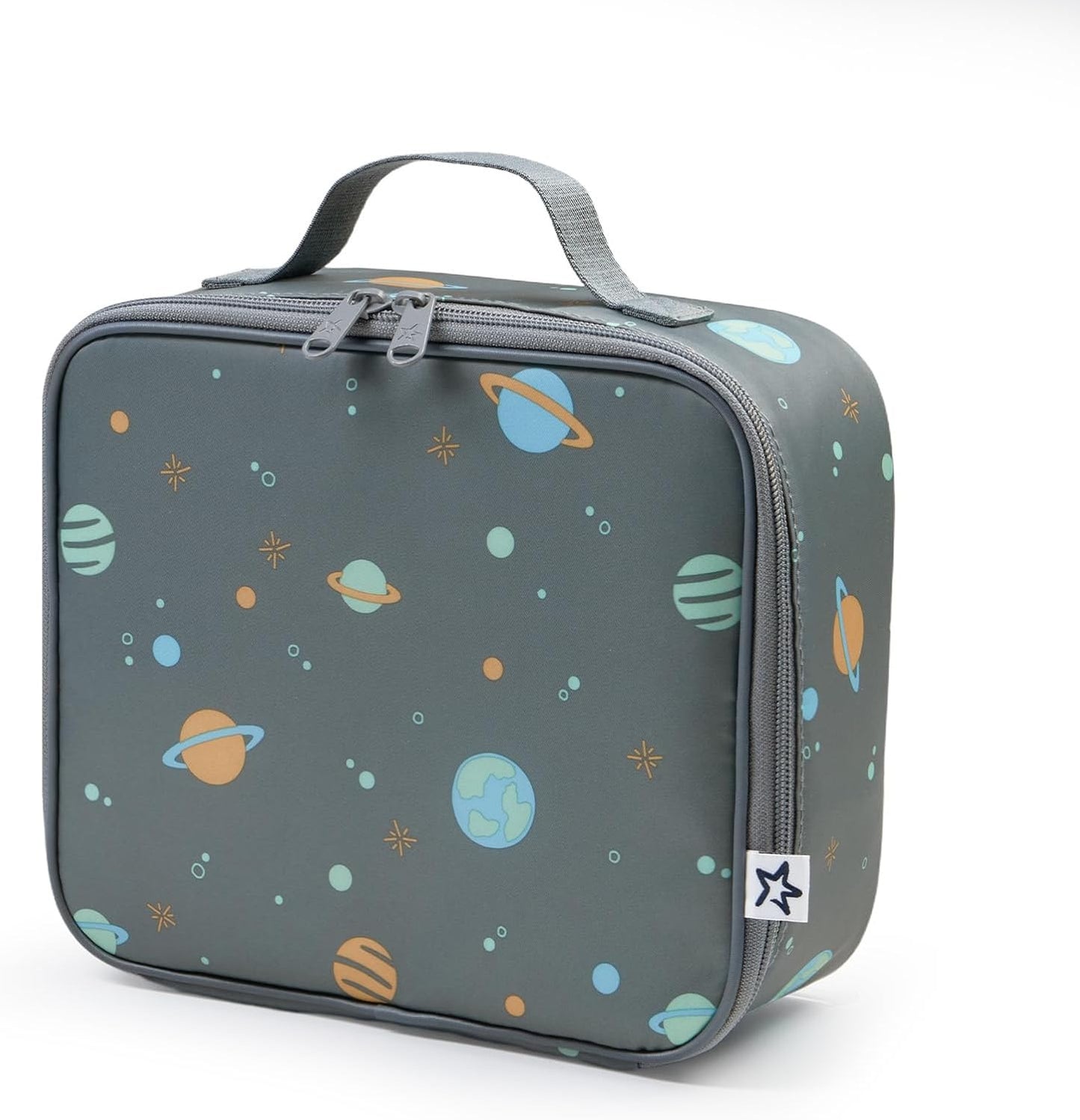Tiny Twinkle Insulated Lunch Box for Girls and Boys | Durable and Reusable for School & Travel | Ages 3 and Up | Waterproof and Easy to Clean | PFAs and BPA Free（Boho Rainbow）