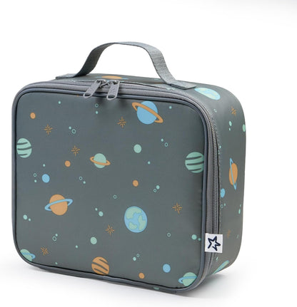 Tiny Twinkle Insulated Lunch Box for Girls and Boys | Durable and Reusable for School & Travel | Ages 3 and Up | Waterproof and Easy to Clean | PFAs and BPA Free（Boho Rainbow）