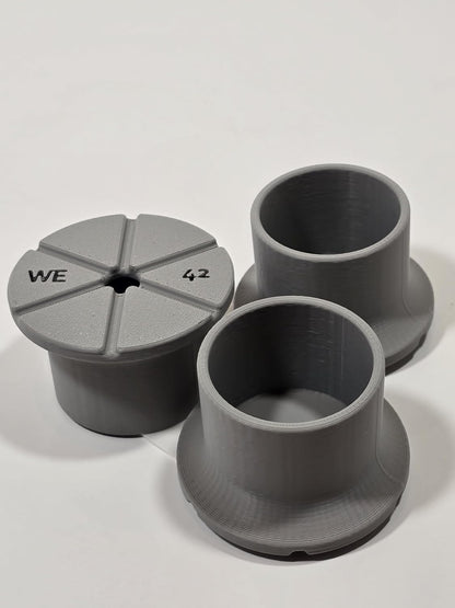 Upside Down Bottle Holder Set for Condiments and Sauces, Frustration Reducing with Drainage Anti-Slide System, Fridge and Pantry Compatible (3 of Size 37 - Dark Gray)