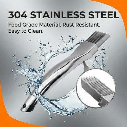 3 Pcs Green Onion Slicer, Stainless Steel Multi Blade Set