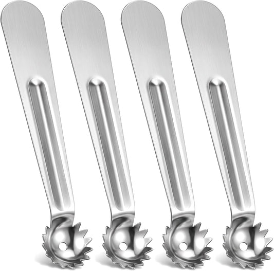 4 PCS Tomato Corer Strawberry Huller Tool, Vegetable Stem Remover