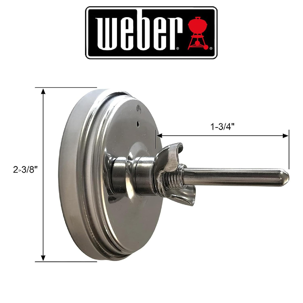 Weber # 60393 Genesis/Summit Thermometer Without Tab
