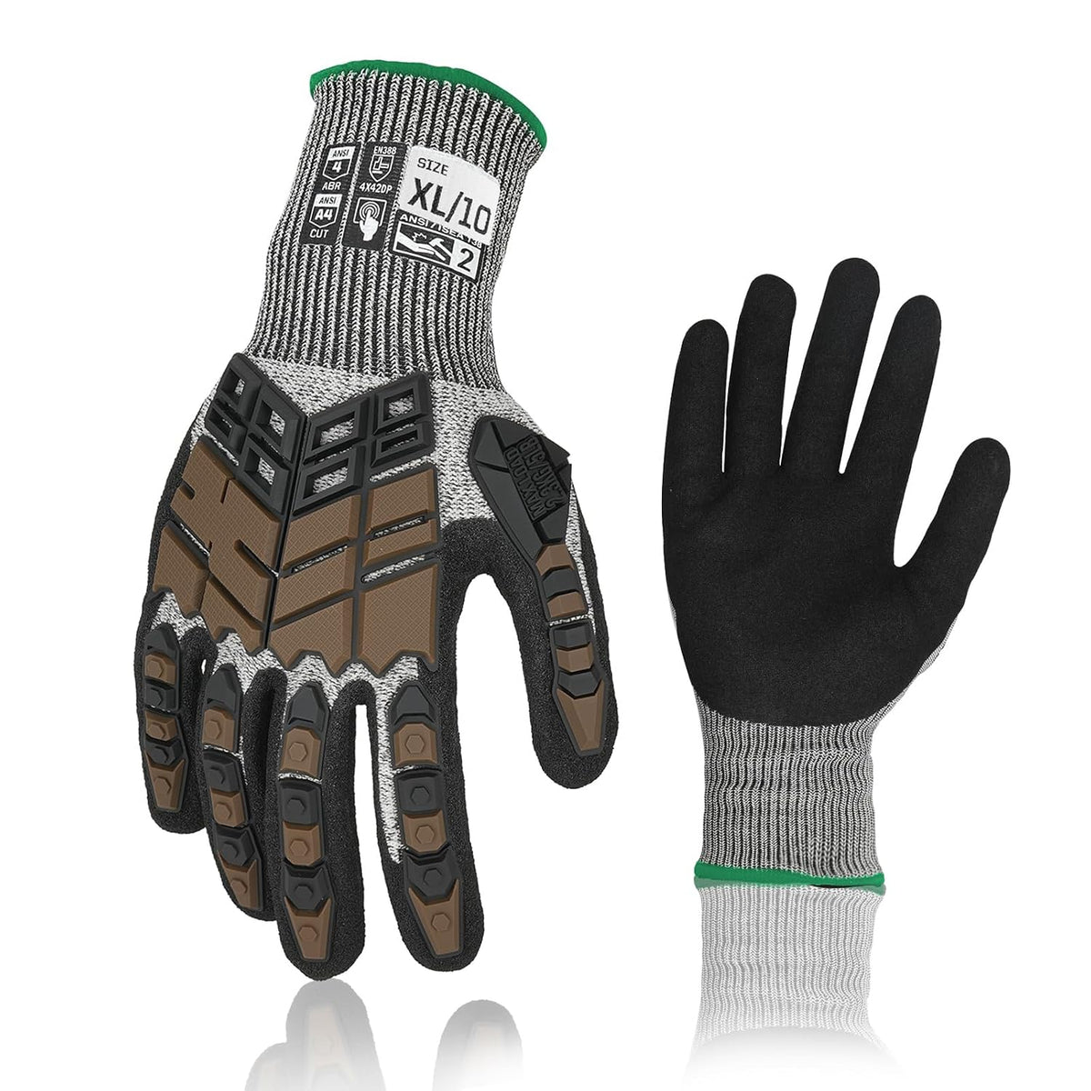 Safety Work Gloves,Impact Gloves for Men Women