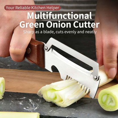 Elite Vegetable Peeler and Julienne Shredder Tool, Multifunctional Vegetable Peeler with Wooden Handle & Bottle Opener Grater 3 in 1 Kitchen Gadgets for Potatoes Carrots and Vegetables Fruits (2pcs)