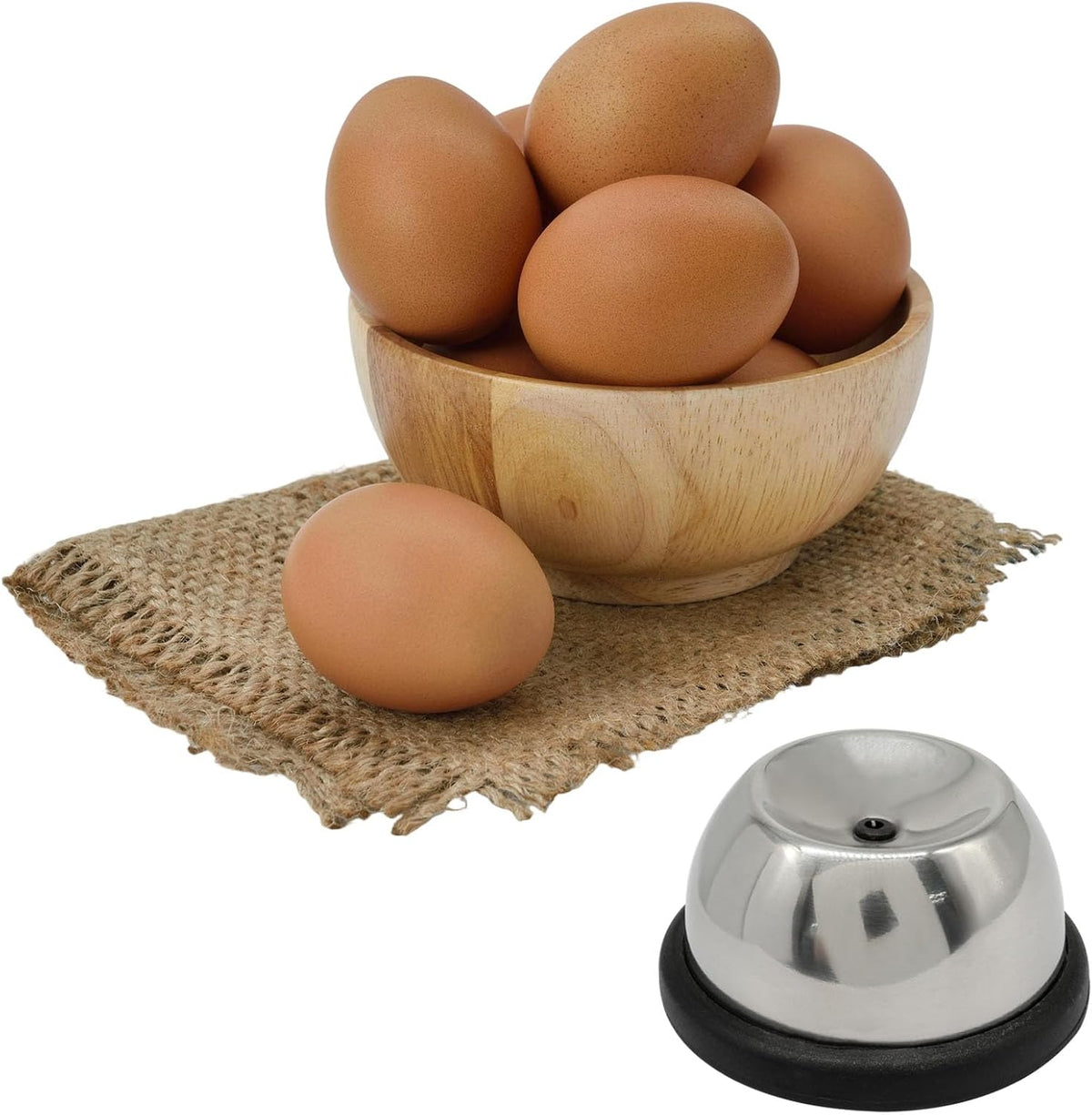 Hitefu Stainless Steel Egg Piercer, Black