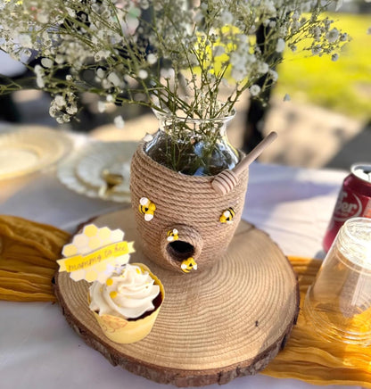 6 inch Wooden Honey Mixing Stirrer Dipper Stick Collecting Dispensing Drizzling Honey Spoon Dipper Jam Portable Wedding Party Gift (100, 6Inch)
