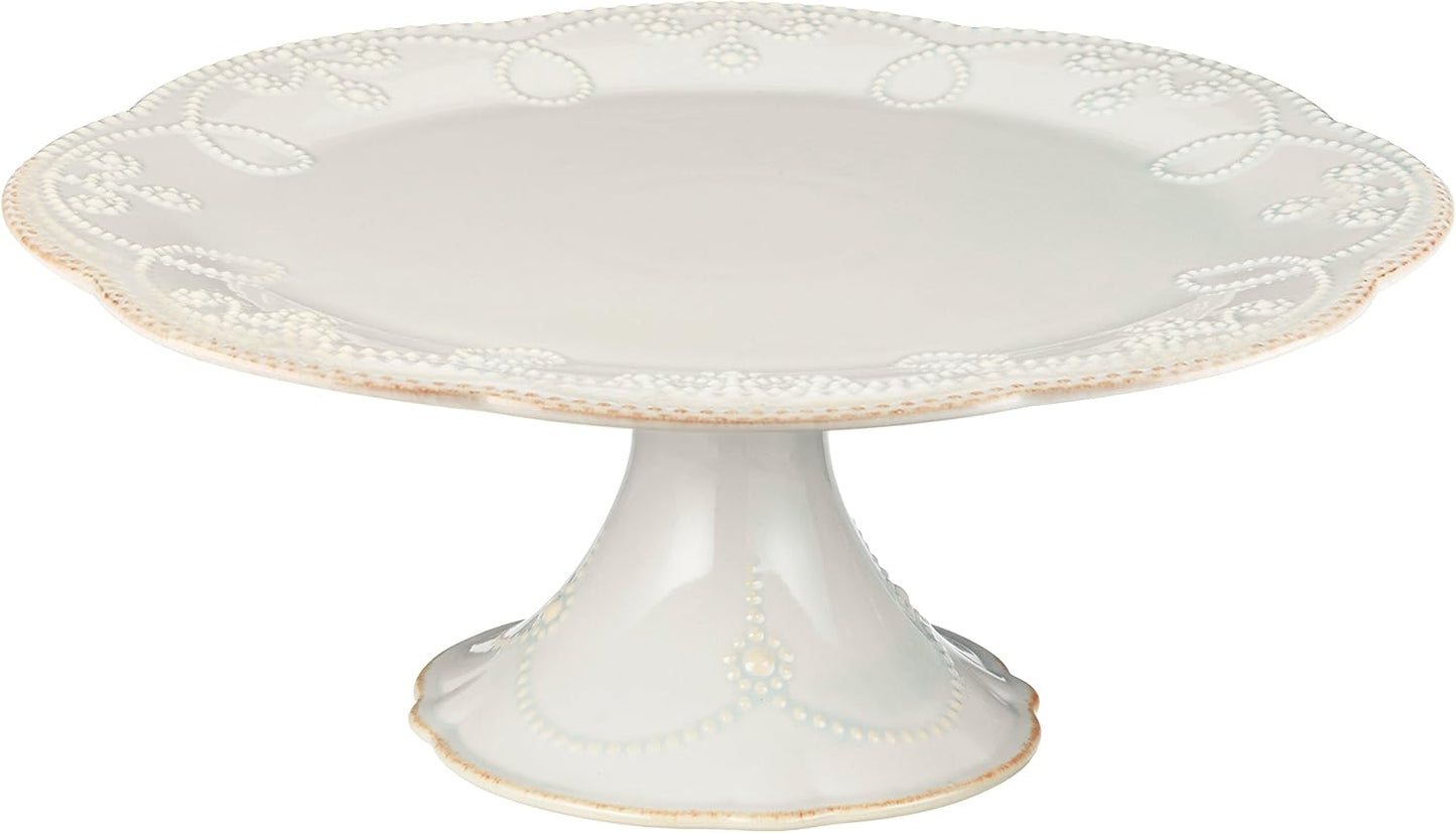 Lenox French Perle Chip and Dip Tray, White -