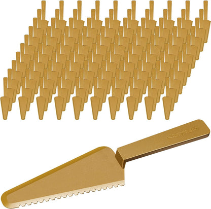 Suclain Disposable Plastic Cake Cutter 9.1 Inch Bulk,Clear