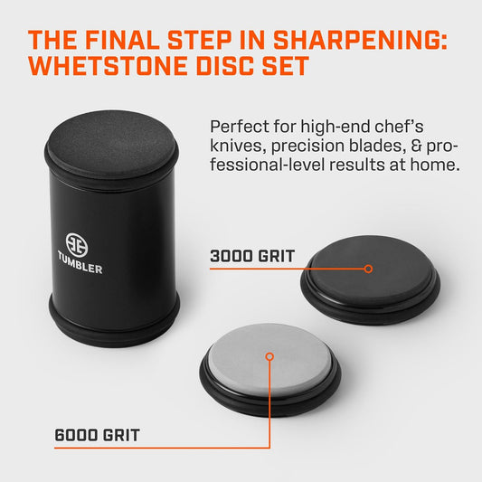 Tumbler Pro Whetstones, 3000 & 6000 Grit