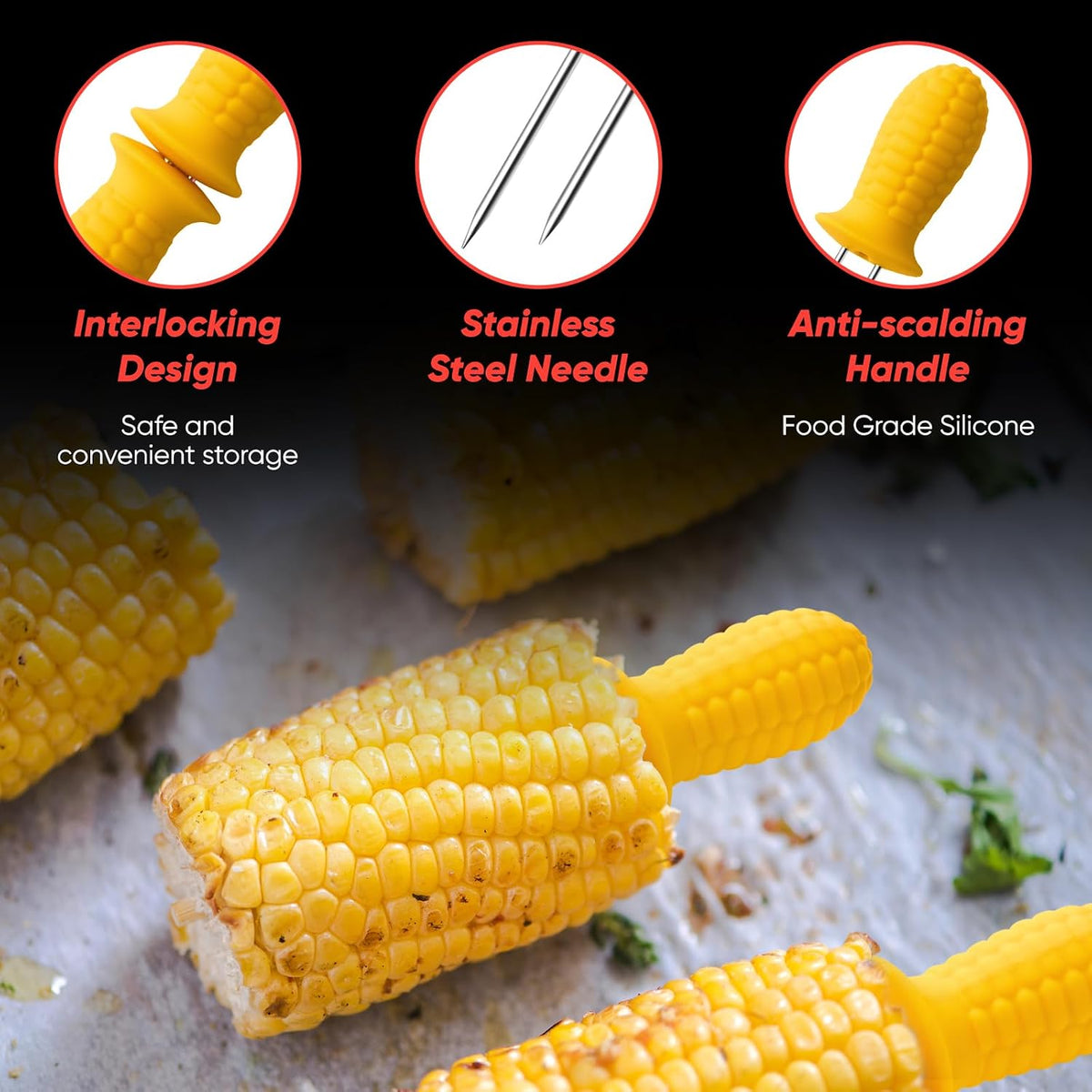 11 Pcs Grill Tools Set,BBQ ＆ Grilling Accessories Outdoor Barbecue Utensils