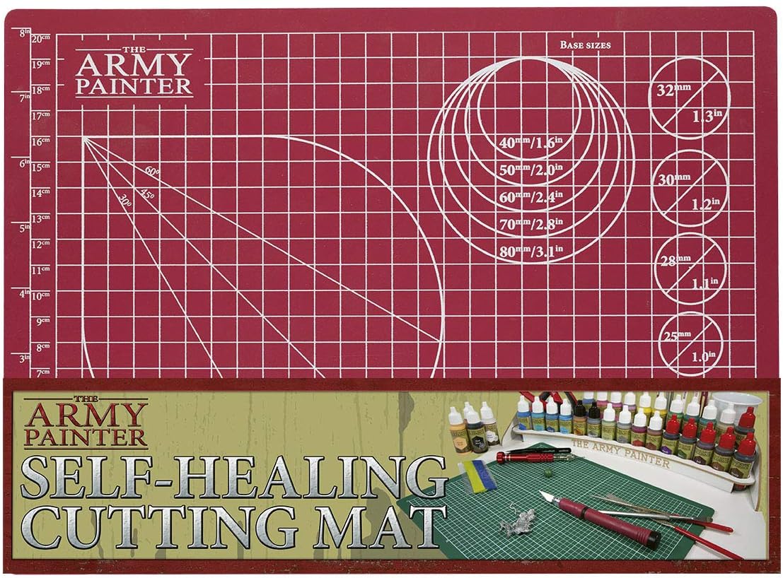 The Army Painter, Self-Healing Cutting Mat, Double Sided PVC Non-Slip, A4