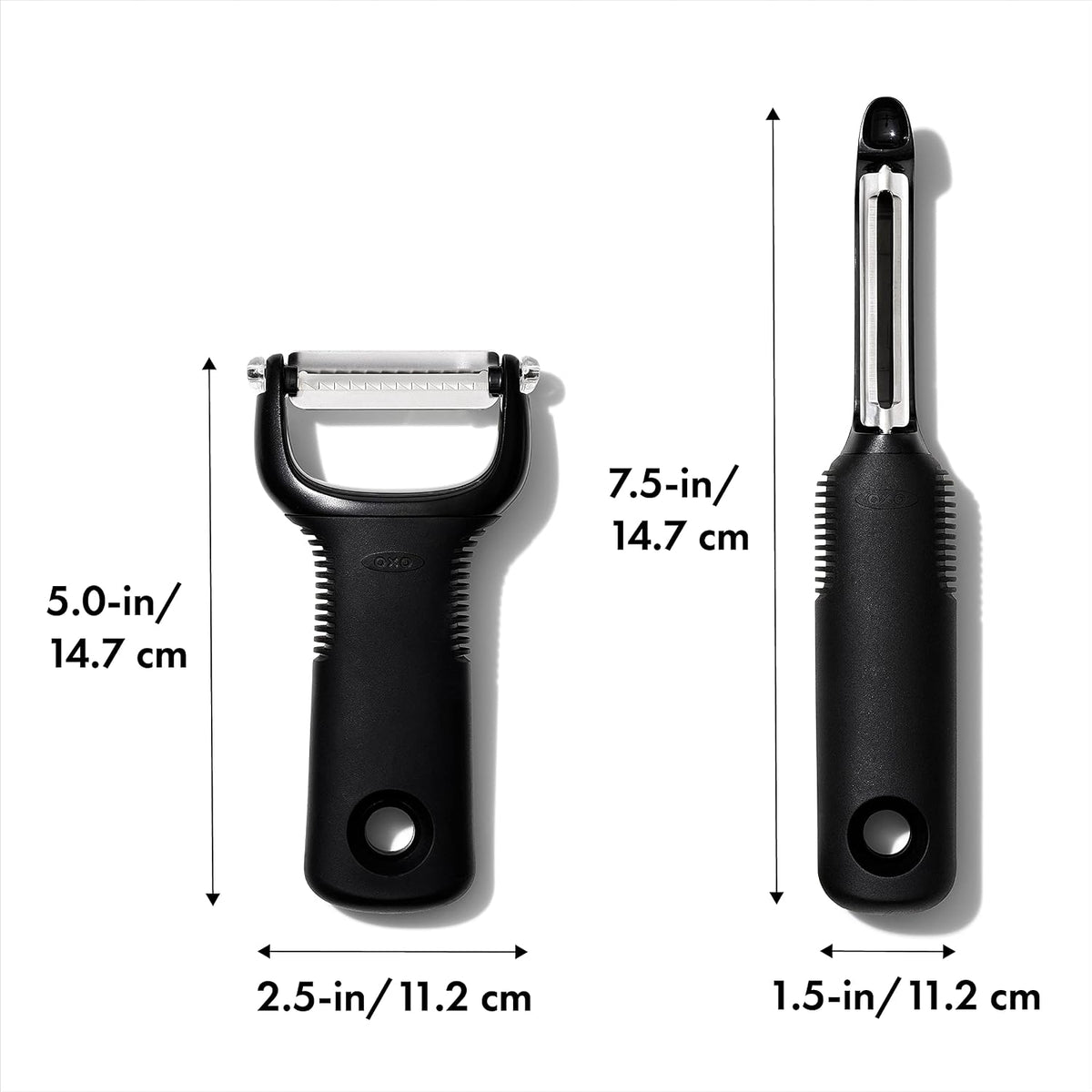 OXO Good Grips 2-Piece Vegetable Peeler Set - Swivel & Julienne