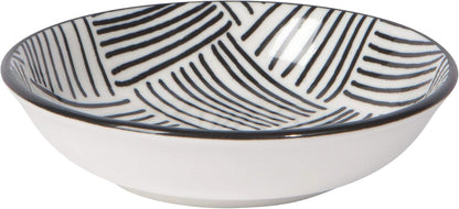 Now Designs Dewdrop Pinch Bowls Set of 6, 100% Stoneware, 2 oz Capacity, Dishwasher & Microwave Safe