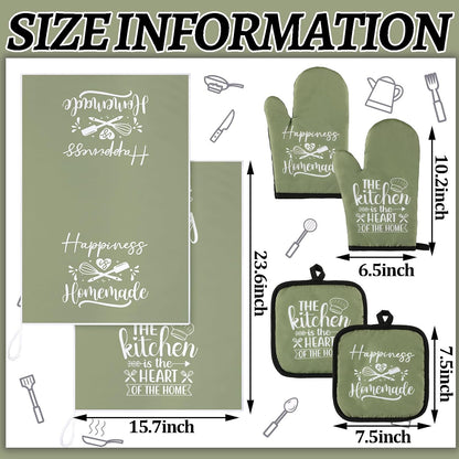 Sratte 6 Pcs Farmhouse Kitchen Decor Accessories Set