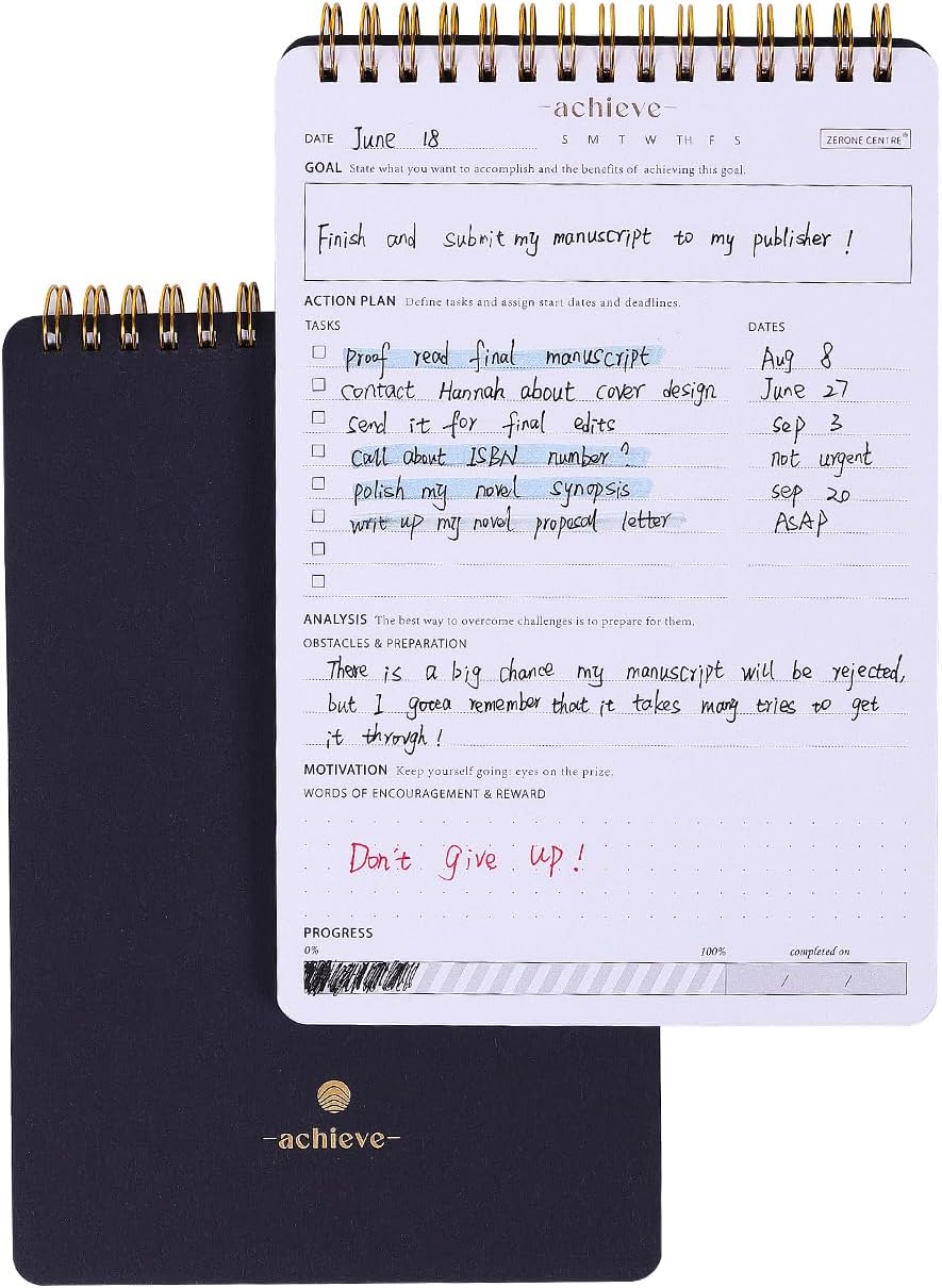 Weekly Meal Planner with Recipes and Grocery List Magnetic Notepad For Fridge - 8.5x11'' Menu Planning Pad With 54 Sheets Tear Off Shopping List For Family Dinner Menu and Meal Prep Planning