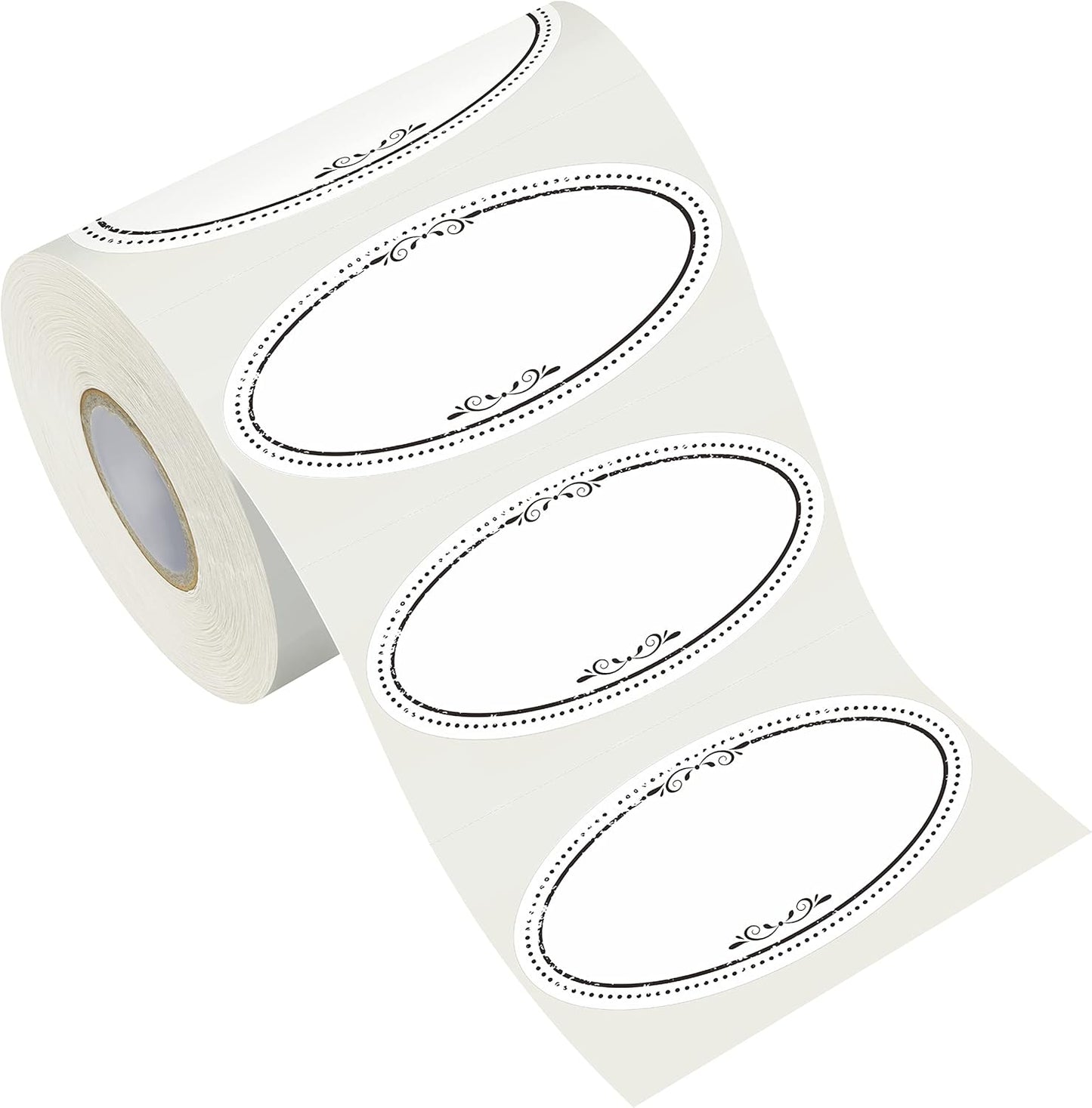500 Removable Freezer Pantry Labels, Waterproof Tear Resistant Removable No Residue, for Food Containers Jars Kitchen Restaurant Storage Organization