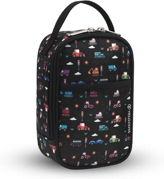 Yelocota Small Insulated Lunch Bag- Snack Bag- Mini Cooler Bag with Handle for Travel,Work,School(Storage Space below 20oz)- Also Suitable for Pairing with Food Jar