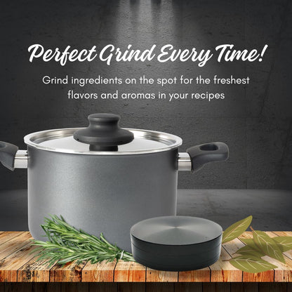 4 inch grinder for herbs and spices. Low Profile 1" Tall Design. Metal 4" shredder has Sharp Metal Teeth & are easier to turn. Four inches large capacity zinc grinder with 3 layers.