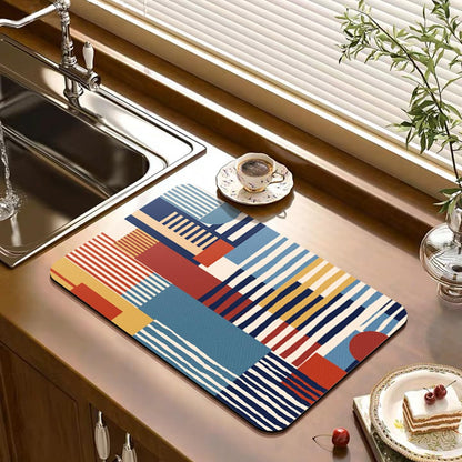 23.62” x 15.75” Non-Adhesive Mulitcolor Non-Slip Cutting Board Mat, Multi-Purpose Chopping Boards Pad for Chefs & Home Cooks Kitchen (Green)