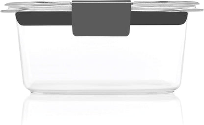 Rubbermaid Brilliance BPA Free 44-Piece Food Storage Containers Set Airtight Leak-Proof with Lids for Meal Prep Lunch and Leftovers