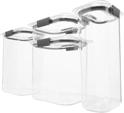 Rubbermaid Brilliance Pantry Airtight Food Storage Container, BPA-Free 7.8 Cup, Ideal for Brown Sugar - Efficient, Leak-Proof and Dishwasher-safe