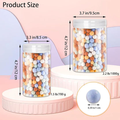 Incauca Pie Weights for Baking Crust, Multicolor Pie Crust Weights for Blind Baking, 10mm Round Baking Beads Weights, Reusable Beans for Pie Making, 2.2lbs