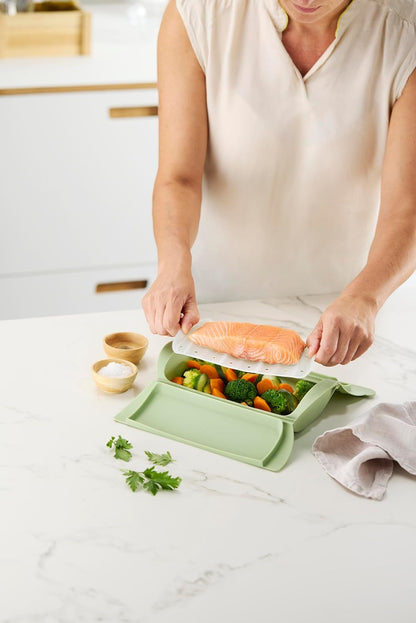 Lékué Silicone Steam Cooker, 2p