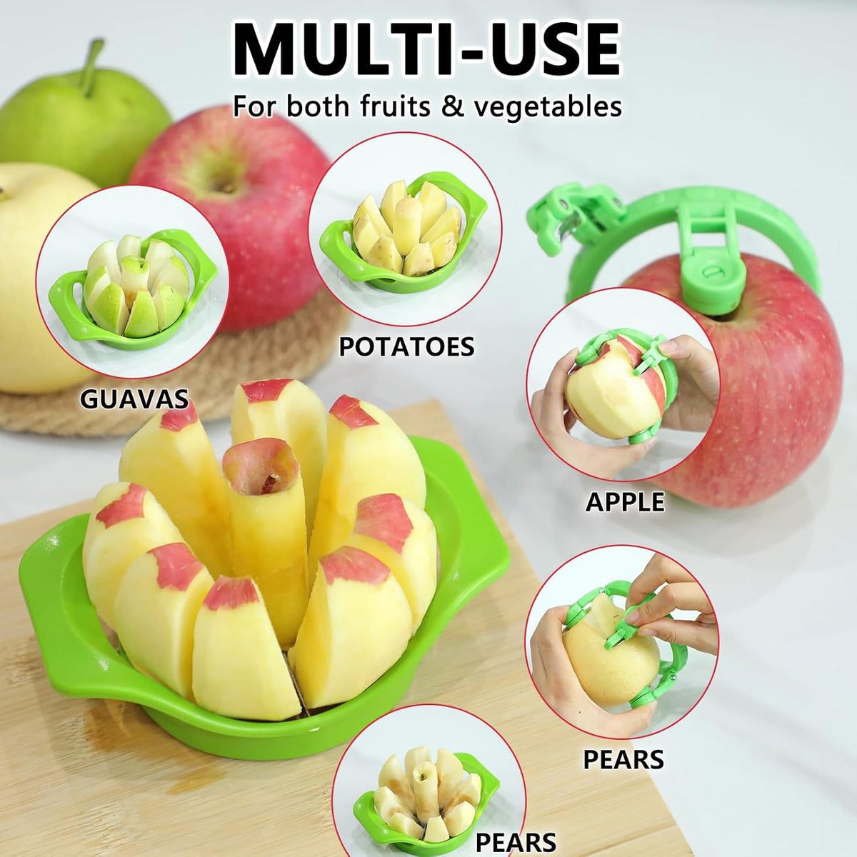 Apple Peeler Corer Slicer All in One