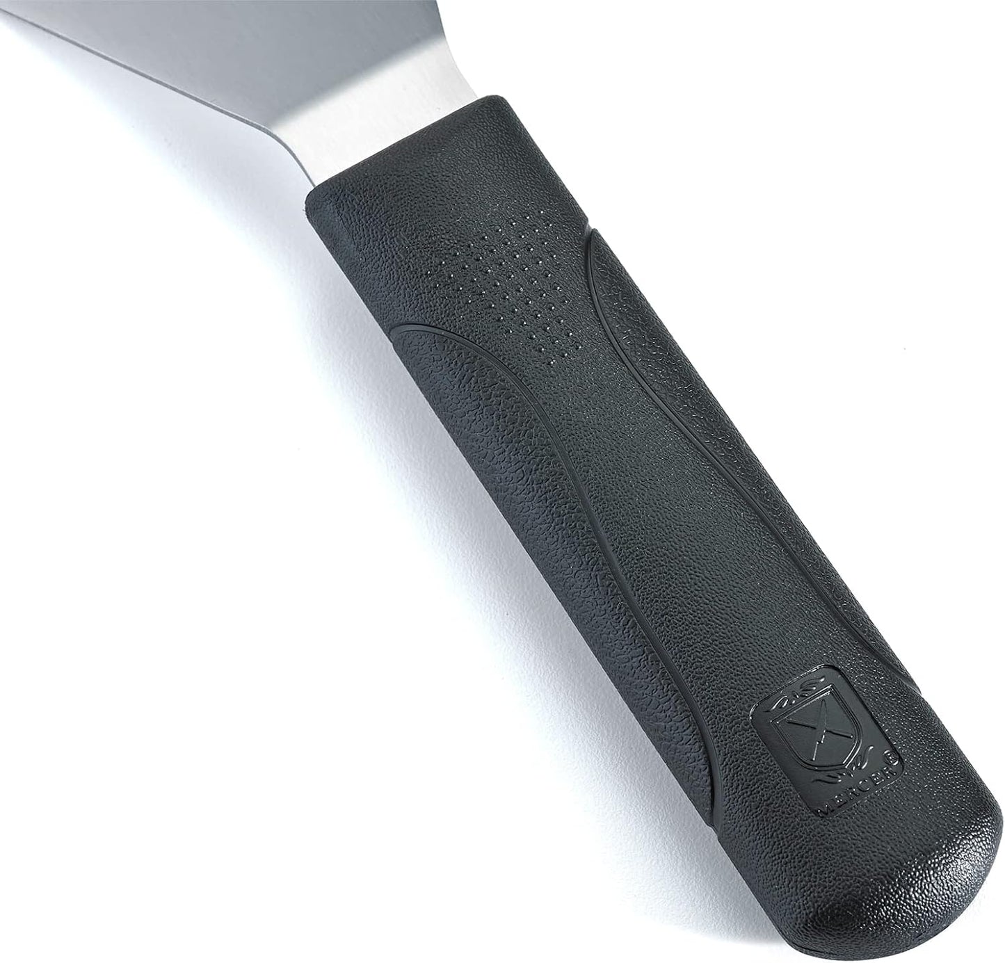 Mercer Culinary Millennia Bench Scraper, 5 7/8 Inch X 3 1/2 Inch Blade, Black Handle