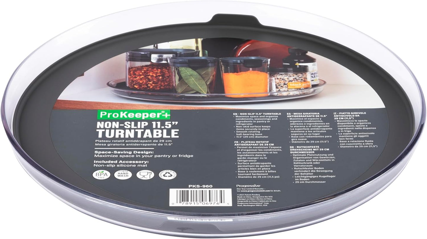 Progressive ProKeeper+ Pantry & Refrigerator Storage Containers – Modular Bins and Organizers (Narrow Stackable Bin, 16.1"L x 4.0"W x 3.6"H)
