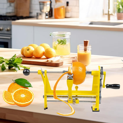 Orange Peeler Hand-cranked Apple peeler with powerful clamp base green