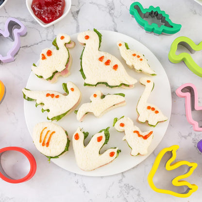 Fruit Cutters Shapes for Kids 22 Pcs, Mini Cookie Cutters Set, Vegetable Cutter with Food Picks