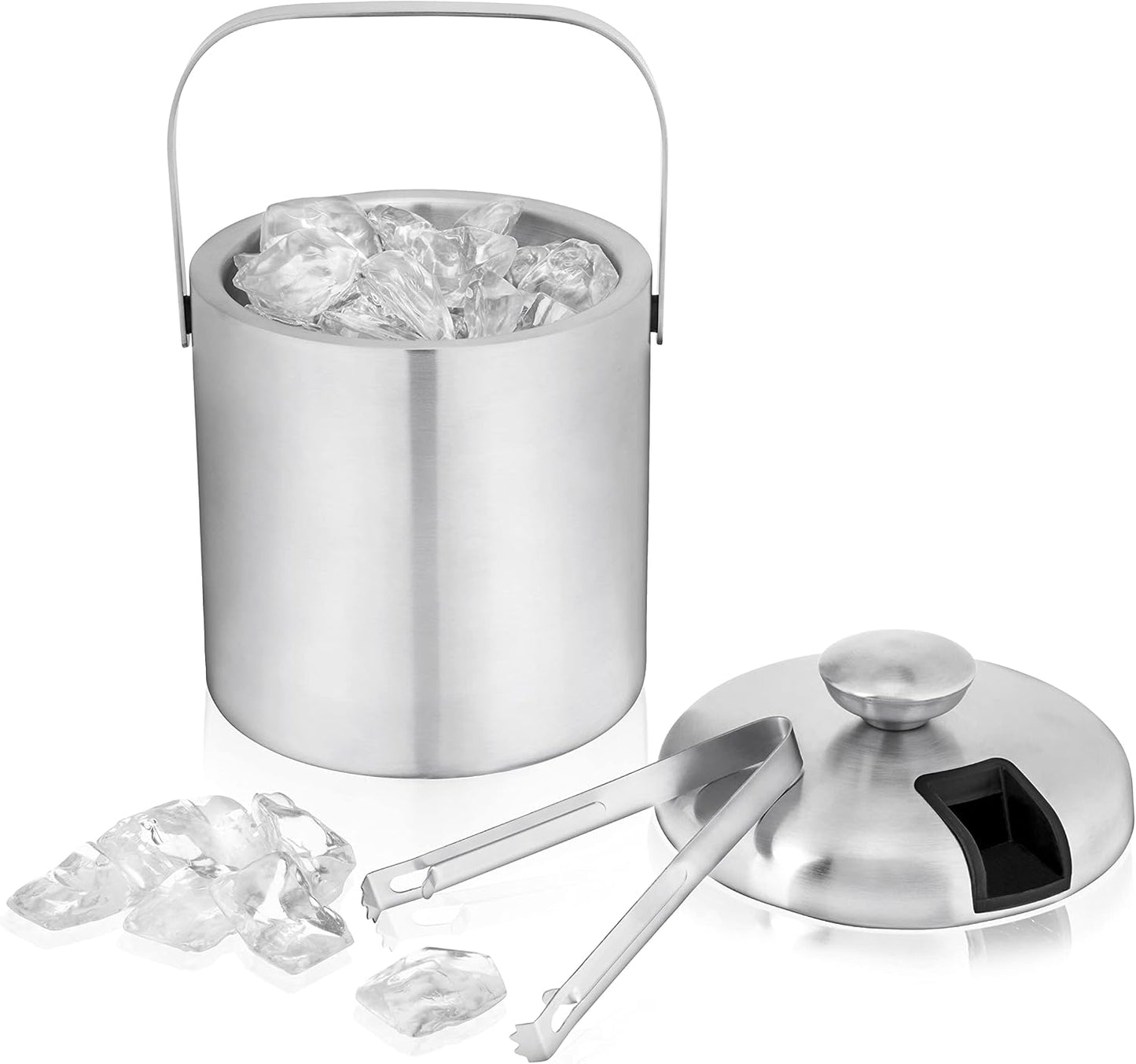 True Galvanized Tub, Large Ice Buckets for Parties, Beverage Cooler for Beer, Wine, Soda, Bottled Water, Rustic Beverage Tub, Drink Bucket for Indoor & Outdoor Party, 6.3 Gal (23.8 Liters), Set of 1