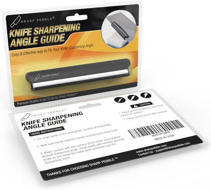 Whetstone Knife Sharpening Angle Guide by Sharp Pebble