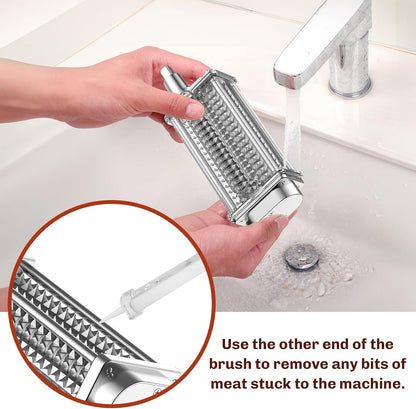 GVODE Meat Tenderizer Attachment for KitchenAid Stand Mixer, Steel Gears