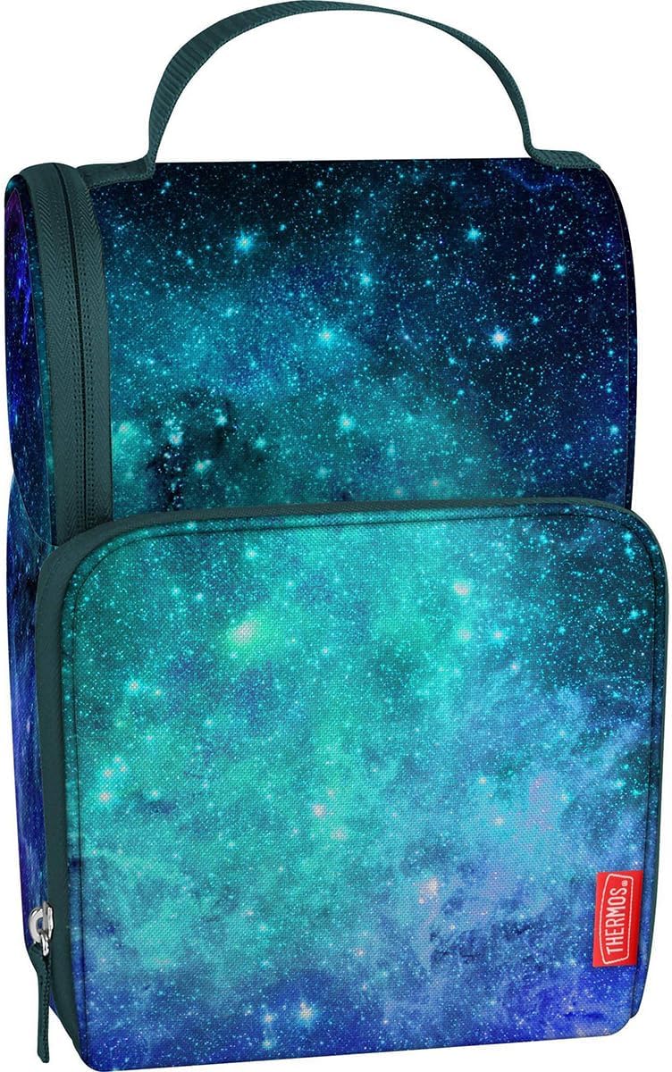 THERMOS Kids Dual Lunch Box, Galaxy Teal