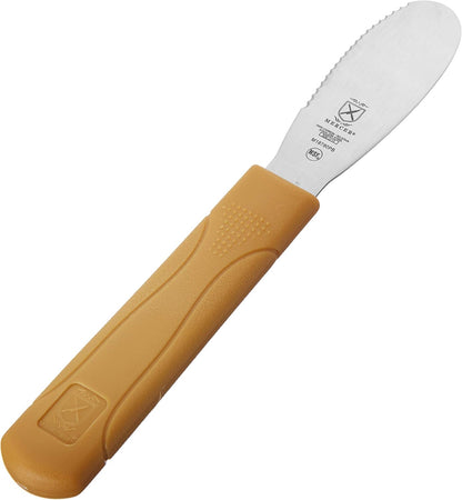 Mercer Culinary Millennia Bench Scraper, 5 7/8 Inch X 3 1/2 Inch Blade, Black Handle