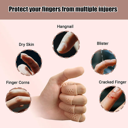14Pcs Anti-Cut Finger Heavy Reusable Safety Protector Covers for Work -