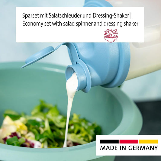 Westmark Germany Vegetable and Salad Spinner with Pouring Spout (Red/Clear)