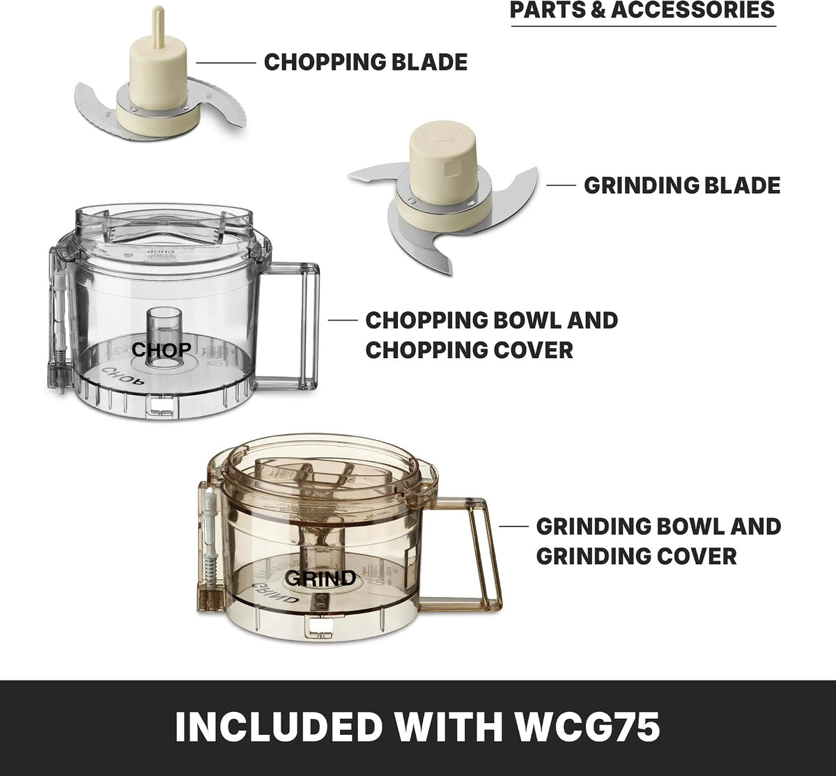 Waring Electric Spice Grinder with 1.5-Cup Capacity
