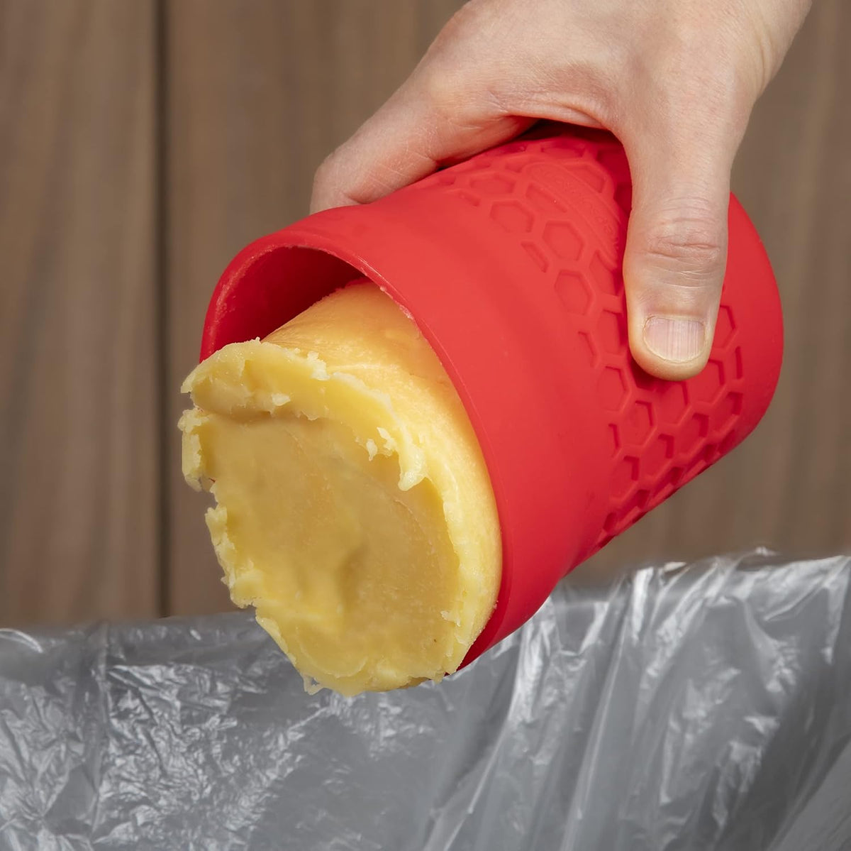 PrepSolutions Silicone Grease Strainer And Keeper, 2 Cup Capacity