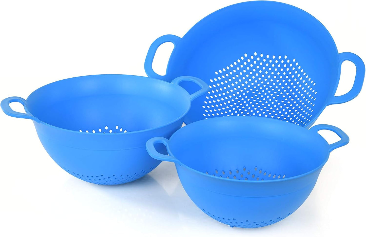 Mintra Home Colanders 3pk (Assorted 3pk, Black)