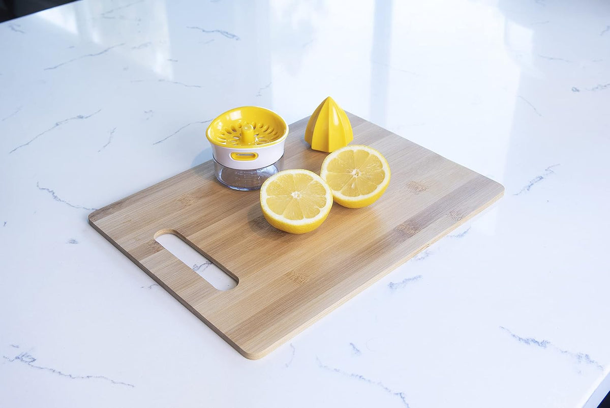 Joie Lemon and Lime Small Hand Juicer and Reamer, Built-In Measuring Cup