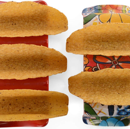 Prepara Multiple Taco Holder, Yellow, Holds 3 Tacos