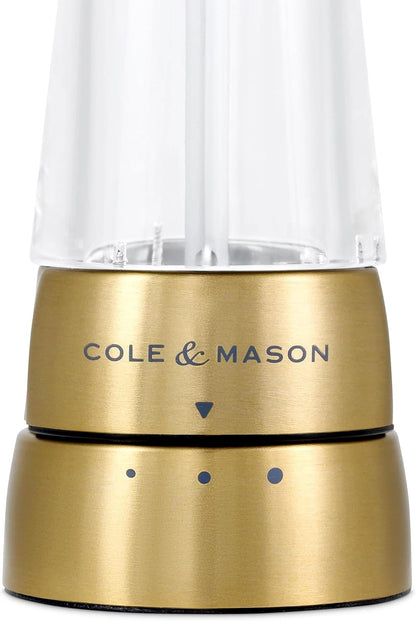 Cole & Mason Derwent Grinder, 7.5" Pepper Mill, Stainless Steel