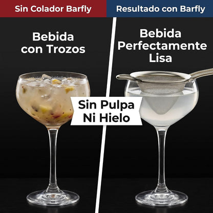 Barfly Fine Mesh Cocktail Strainer, Stainless
