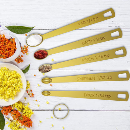 Wildone Measuring Cups & Spoons Set of 21 - Includes 7 Stainless Steel Nesting Cups, 8 Measuring Spoons, 1 Leveler & 5 Mini Measuring Spoons, Ideal for Dry and Liquid Ingredients