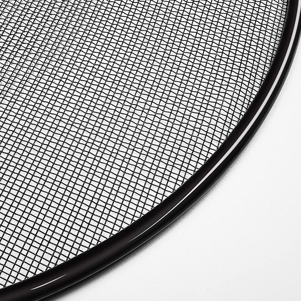 Splatter Screen, Frying Pan Splatter Screen, Splash Guard Lid with Knob, Extra Fine Mesh Splash Guard Pot Lid,Iron Coating Grease Guard Frying Pan Cover for Cooking(size:29cm)