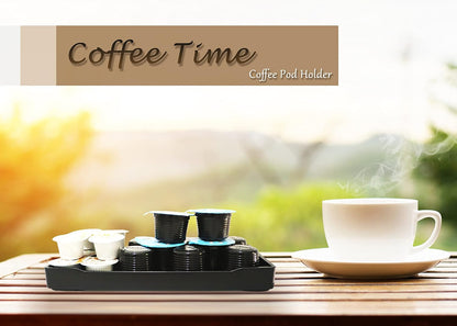 White Serving Tray (13.5 x 9.6 inch) for Serving Accessory, Elegant & Stackable Plastic Tray for Spa, Coffee, Drinks, Tea, Bar, Party, Seasoning, Perfume and Display Use.