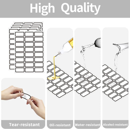 Removable Freezer Labels Stickers, 1 x 3 Inch Blank Removable Freezer Labels Food Storage Stickers, Date Label Waterproof Oil Resistant Easy Clean No Residue- 250 Sheets